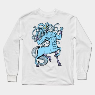 centaur roaring at full throttle Long Sleeve T-Shirt
